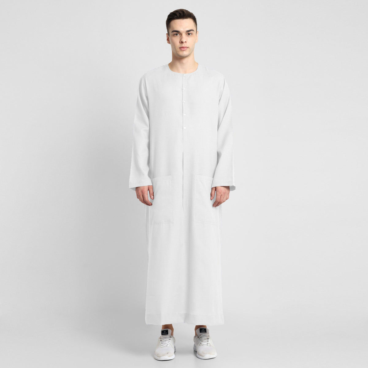 Oasis Breeze White Mens Thobe