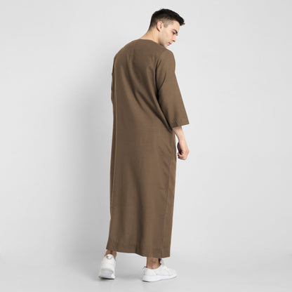 Palette of Elegance Brown Thobe