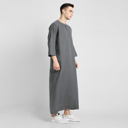 Palette of Elegance Grey Thobe
