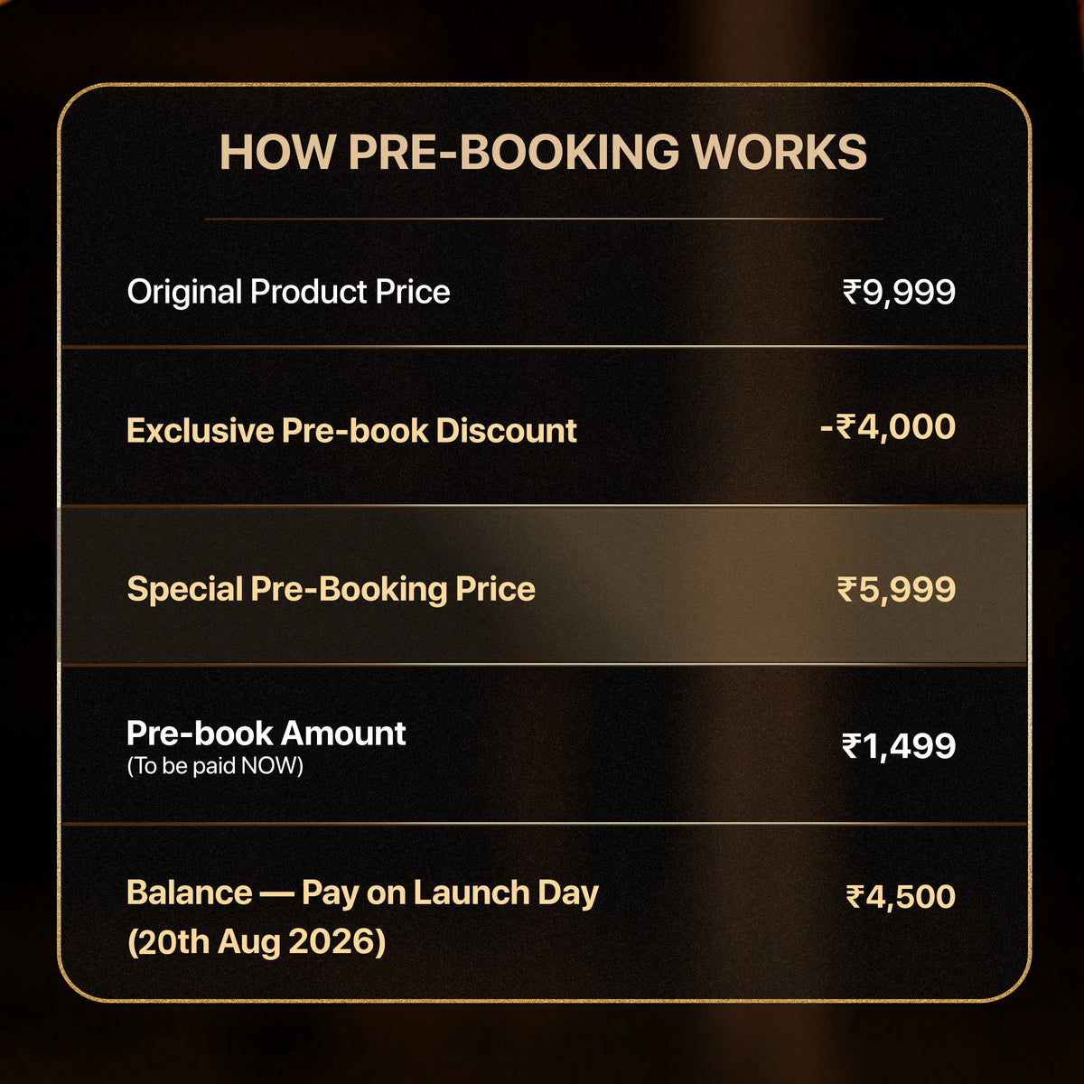 Mustang® Official Collab Fort Ignite Gold | Prebook Pass