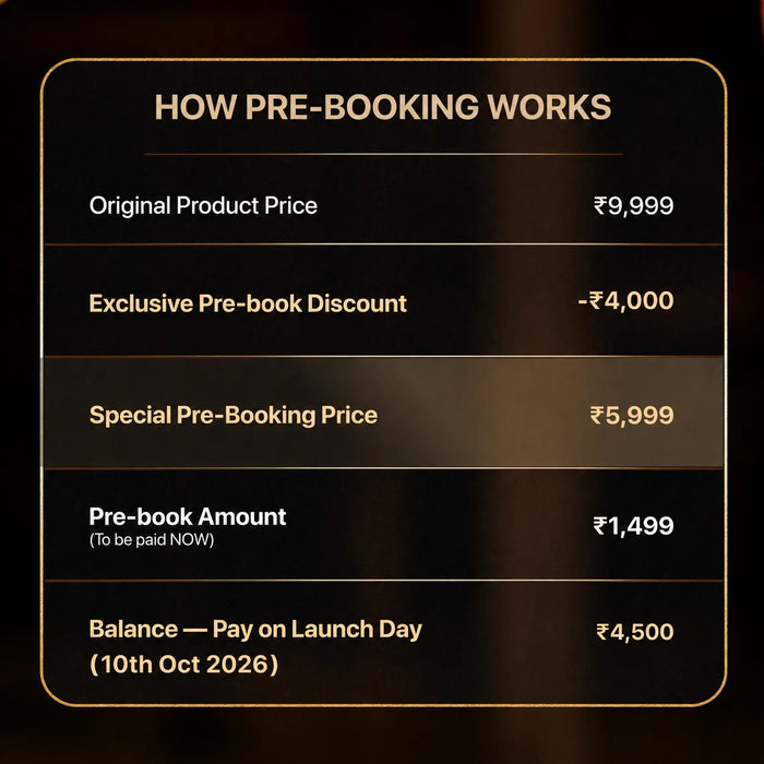 Mustang® Official Collab Stallion Ignite Gold | Prebook Pass