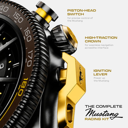 Mustang Official Collab Fort Charcoal Black | Prebook Pass