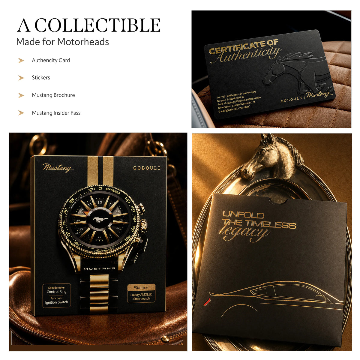 Mustang® Official Collab Stallion Ignite Gold | Prebook Pass