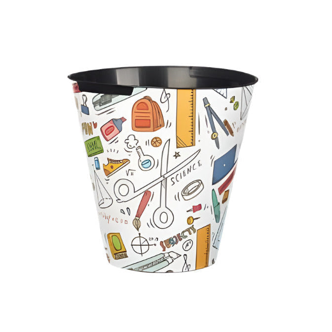 Round Plastic Bin School