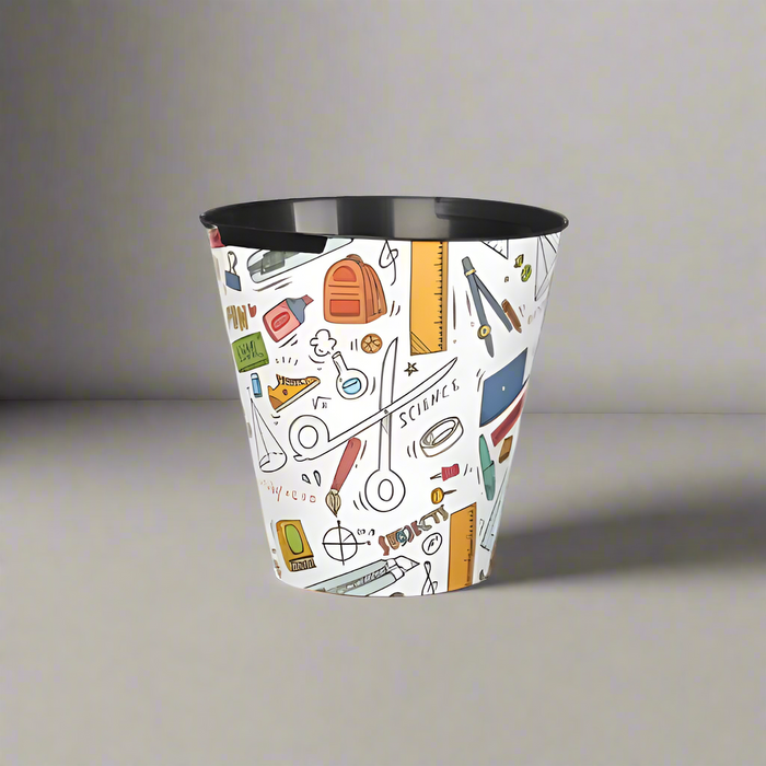 Round Plastic Bin School