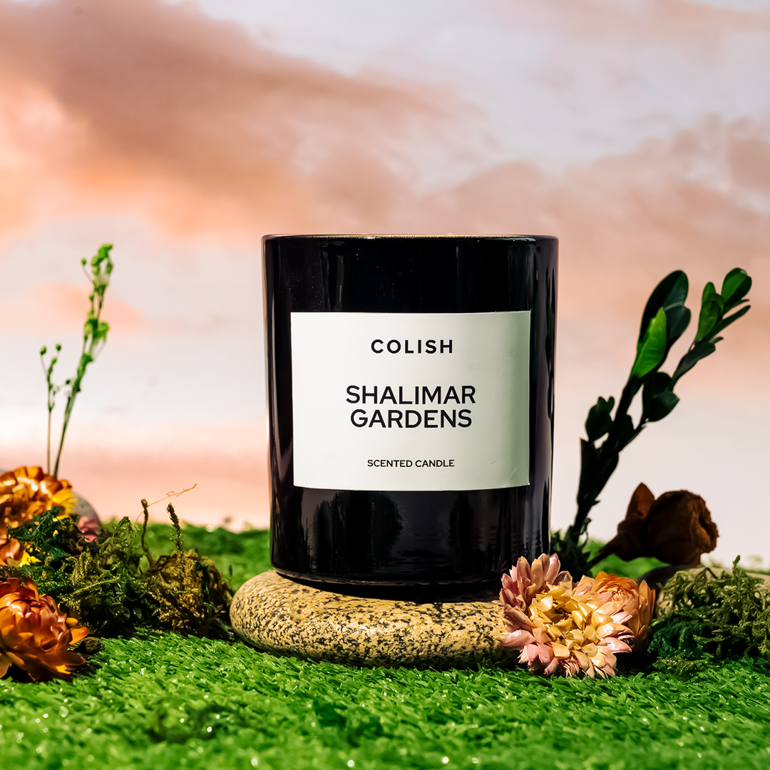 SHALIMAR GARDENS SCENTED CANDLE