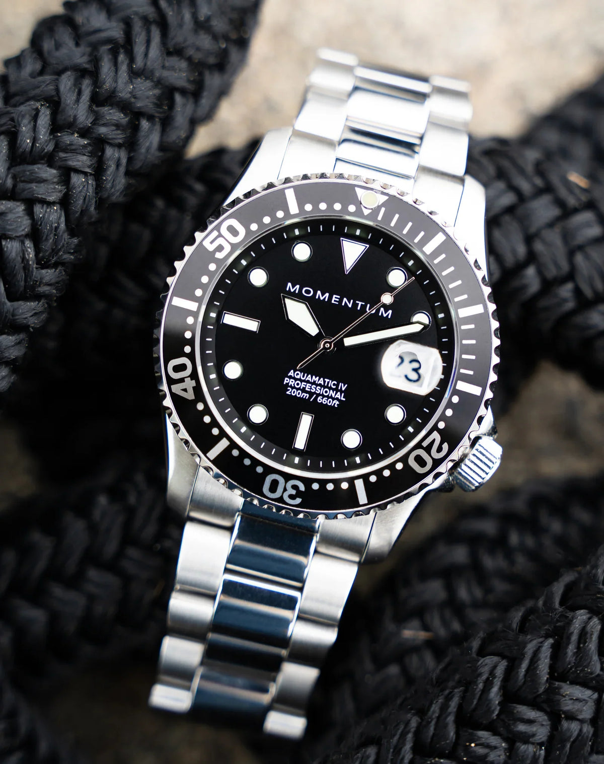 Aquamatic IV [42mm] - Black