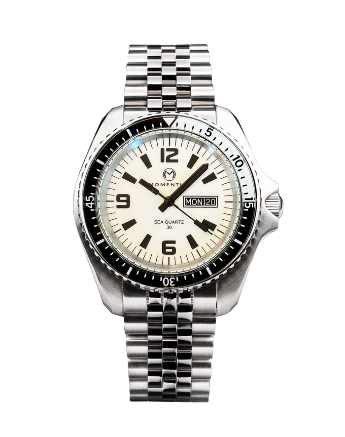 Sea Quartz 'Orca' Full Lume [42mm]