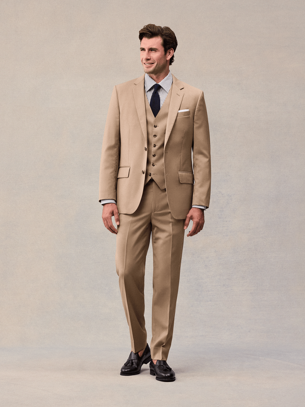 Camel Brown Suit