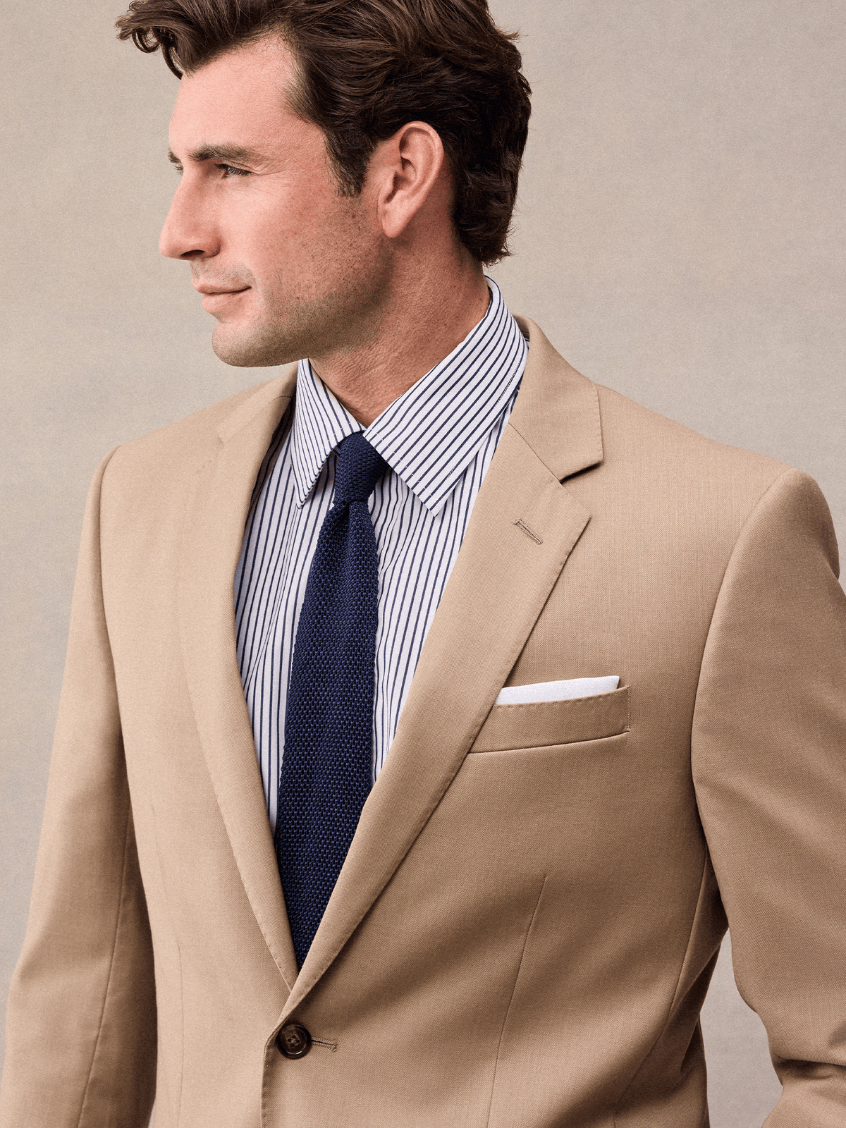 Camel Brown Suit
