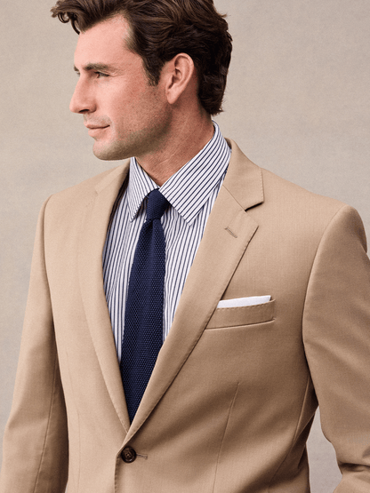 Camel Brown Suit