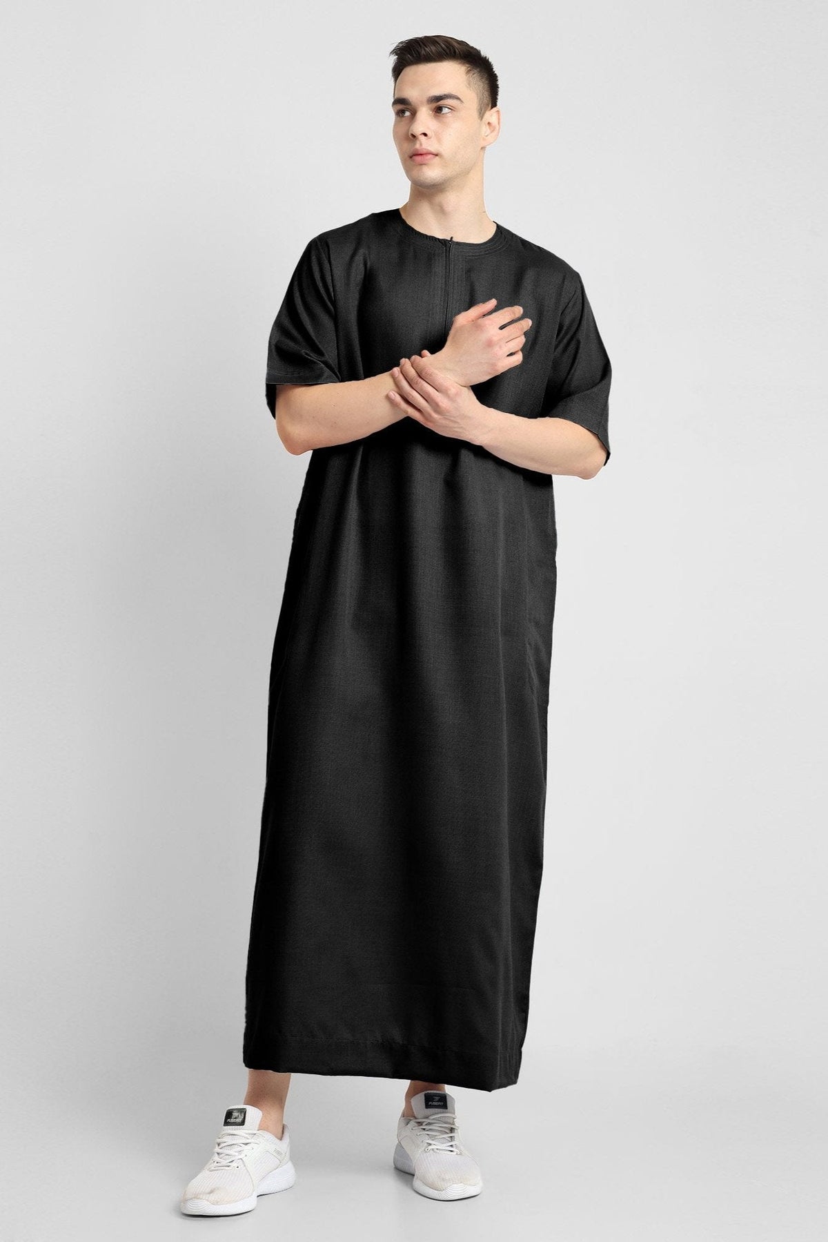 Sapphire Serenity Mens Black Thobe