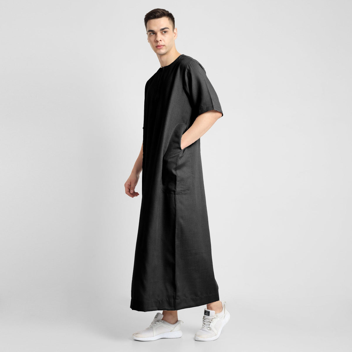 Sapphire Serenity Mens Black Thobe