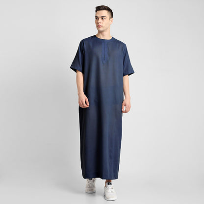 Sapphire Serenity Mens NavyBlue Thobe