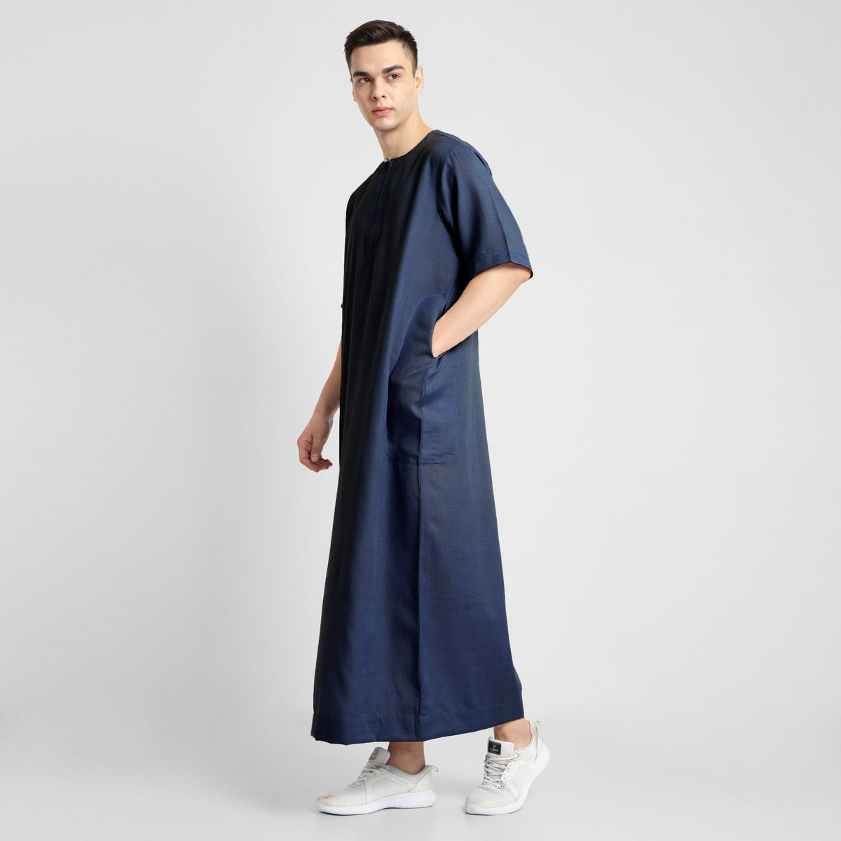 Sapphire Serenity Mens NavyBlue Thobe