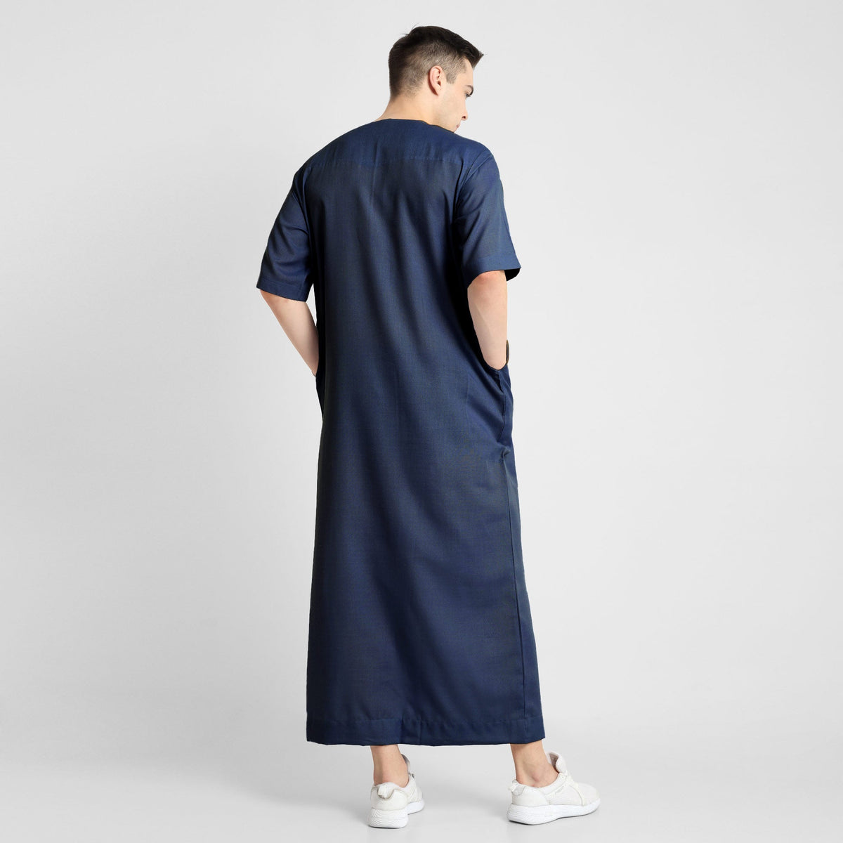 Sapphire Serenity Mens NavyBlue Thobe