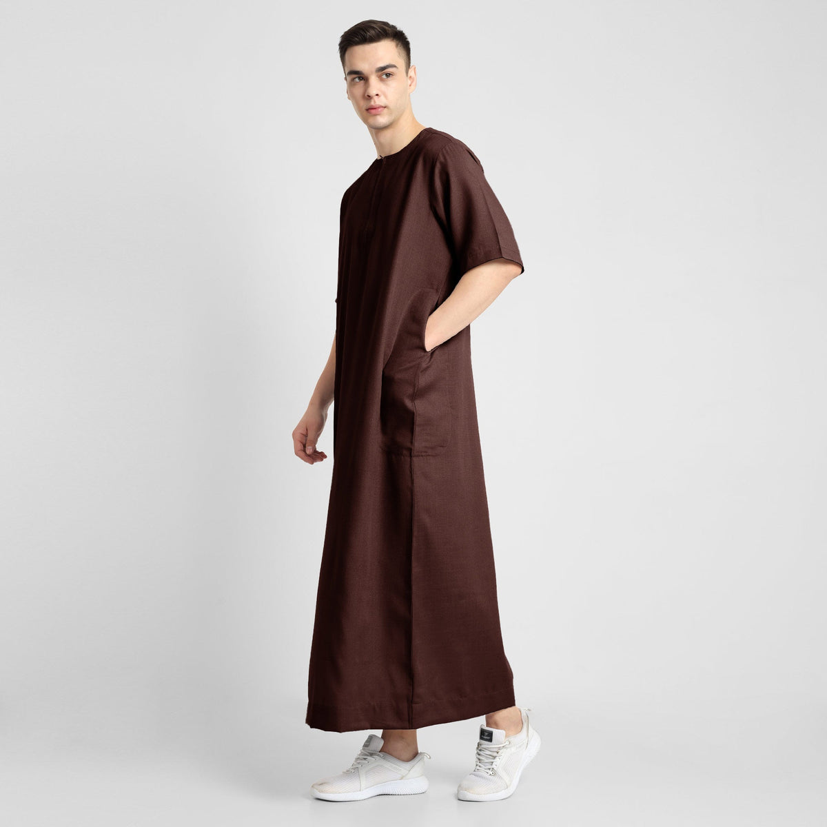 Sapphire Serenity Mens Brown Thobe