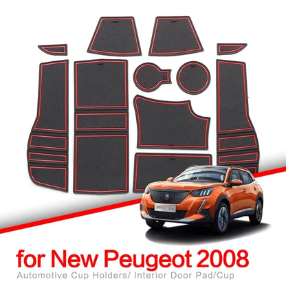 Peugeot 2008 Interior Non Slip PVC mats
