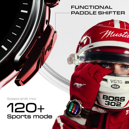 Mustang® Official Collab - Racer Black Blaze