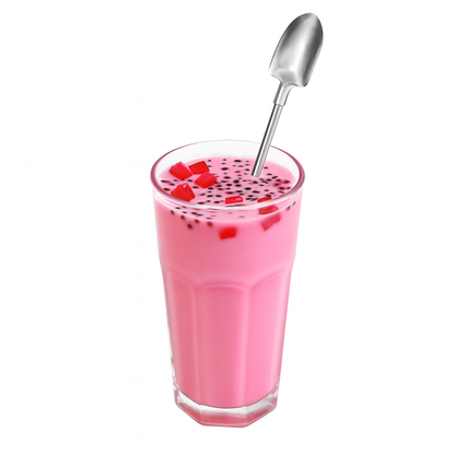 2-in-1 Stainless Steel Straw – 6 PCS Set