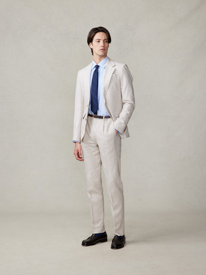 Mojave Tan Linen Suit