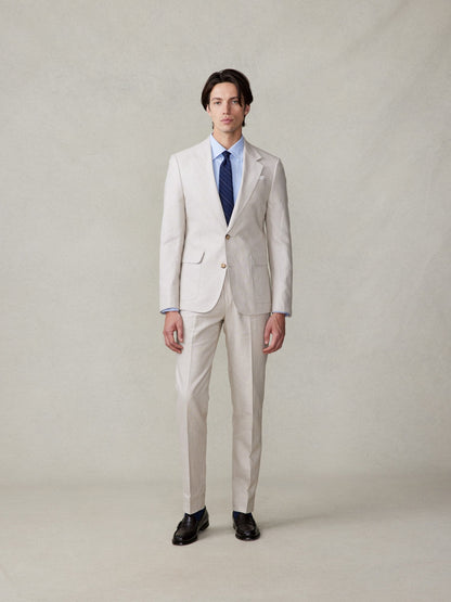 Mojave Tan Linen Suit