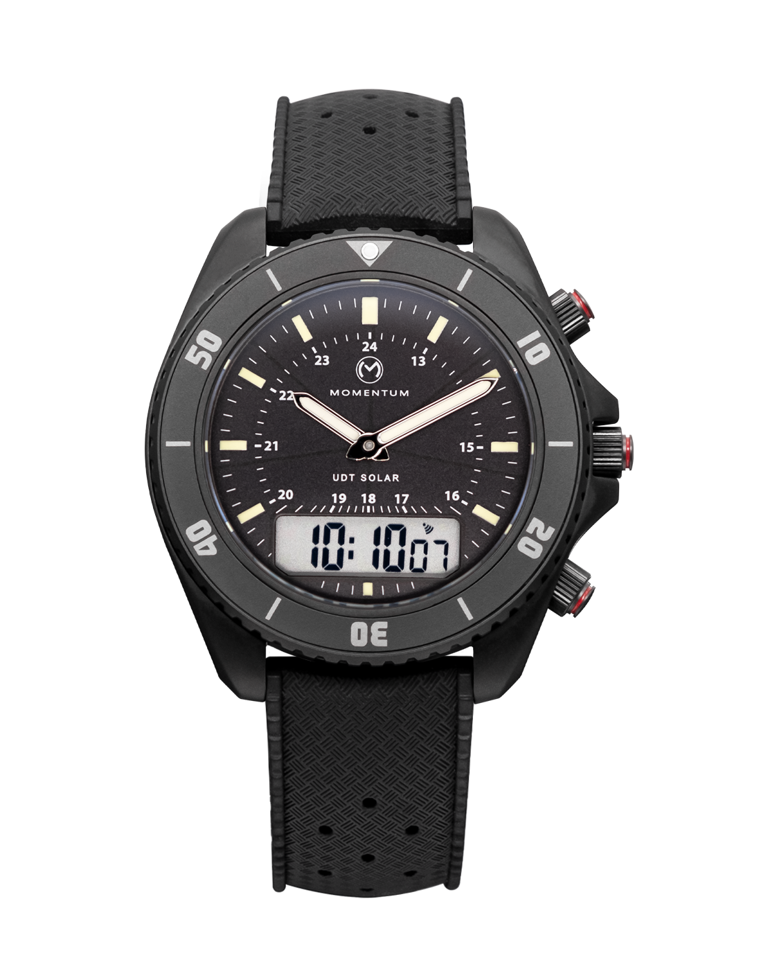 First Production - UDT Black-Ion Baton Dial [42mm] + Free Flex Band