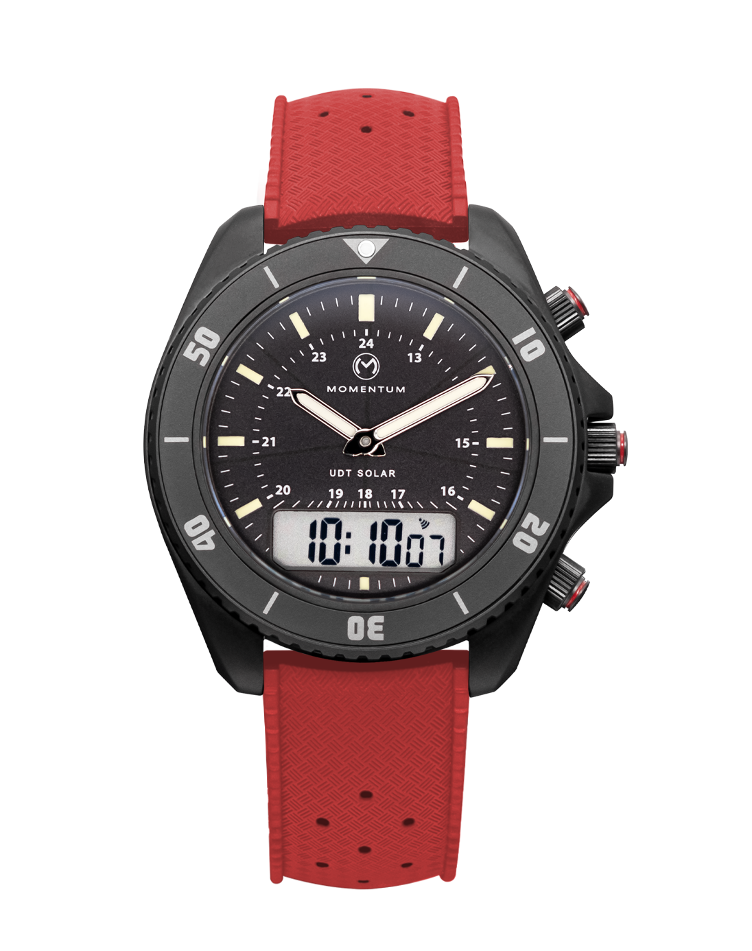 First Production - UDT Black-Ion Baton Dial [42mm] + Free Flex Band