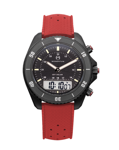 First Production - UDT Black-Ion Baton Dial [42mm] + Free Flex Band