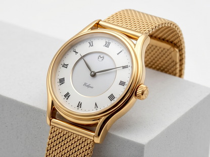 Lugano Eclipse Solar [36 MM] Yellow Gold
