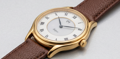 Lugano Eclipse Solar [36 MM] Yellow Gold