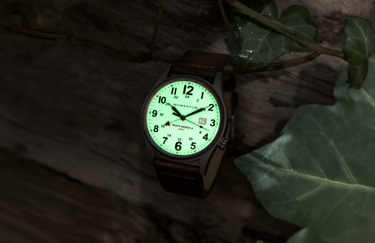 Wayfinder II GMT- White Dial Bundle with Travel Case