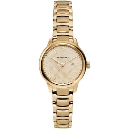 Burberry Ladies Gold The Classic 32mm Watch
