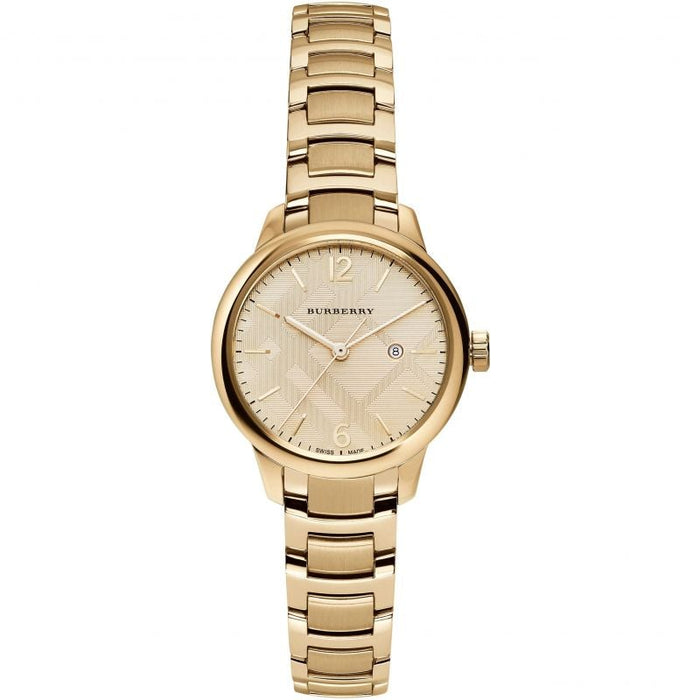 Burberry Ladies Gold The Classic 32mm Watch