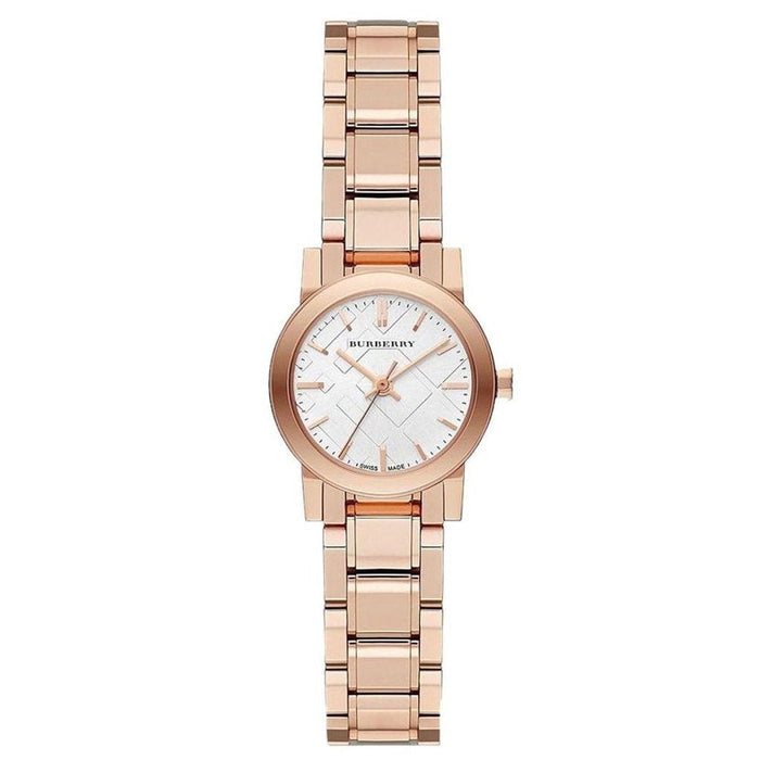 Burberry Ladies Swiss Rose Gold 26mm Watch