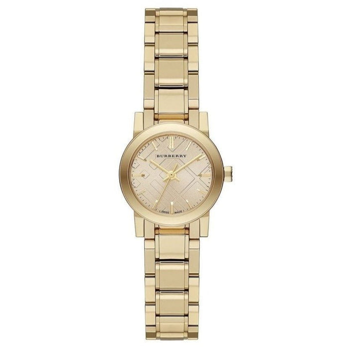 Burberry Ladies The City Gold 26mm Watch