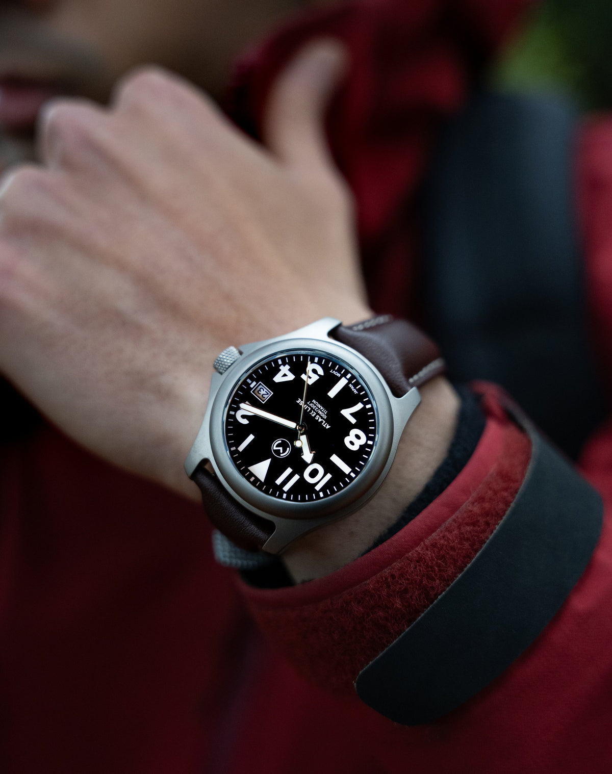 Atlas Eclipse Solar Black Dial [38mm]