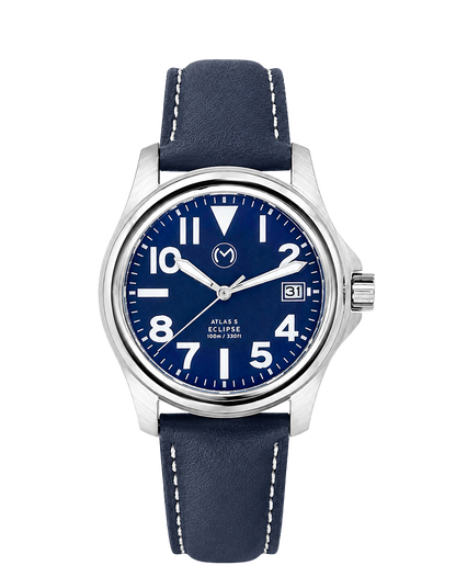 Atlas Eclipse Solar Blue Dial [38mm]
