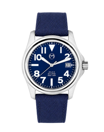 Atlas Eclipse Solar Blue Dial [38mm]