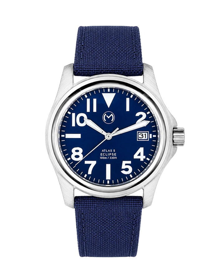Atlas Eclipse Solar Blue Dial [38mm]