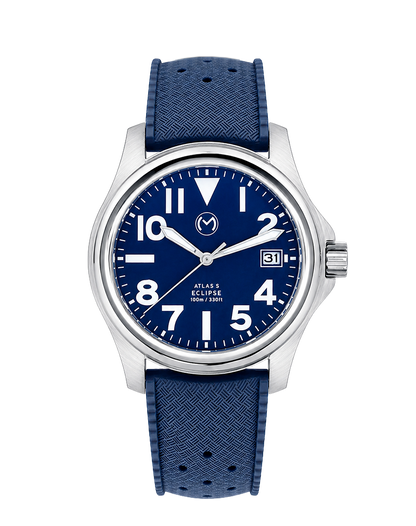 Atlas Eclipse Solar Blue Dial [38mm]