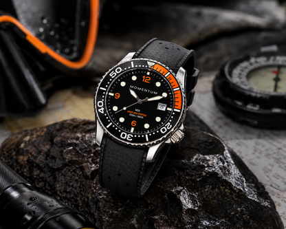M20 DSS Diver [42MM] - Black & Orange Bundle