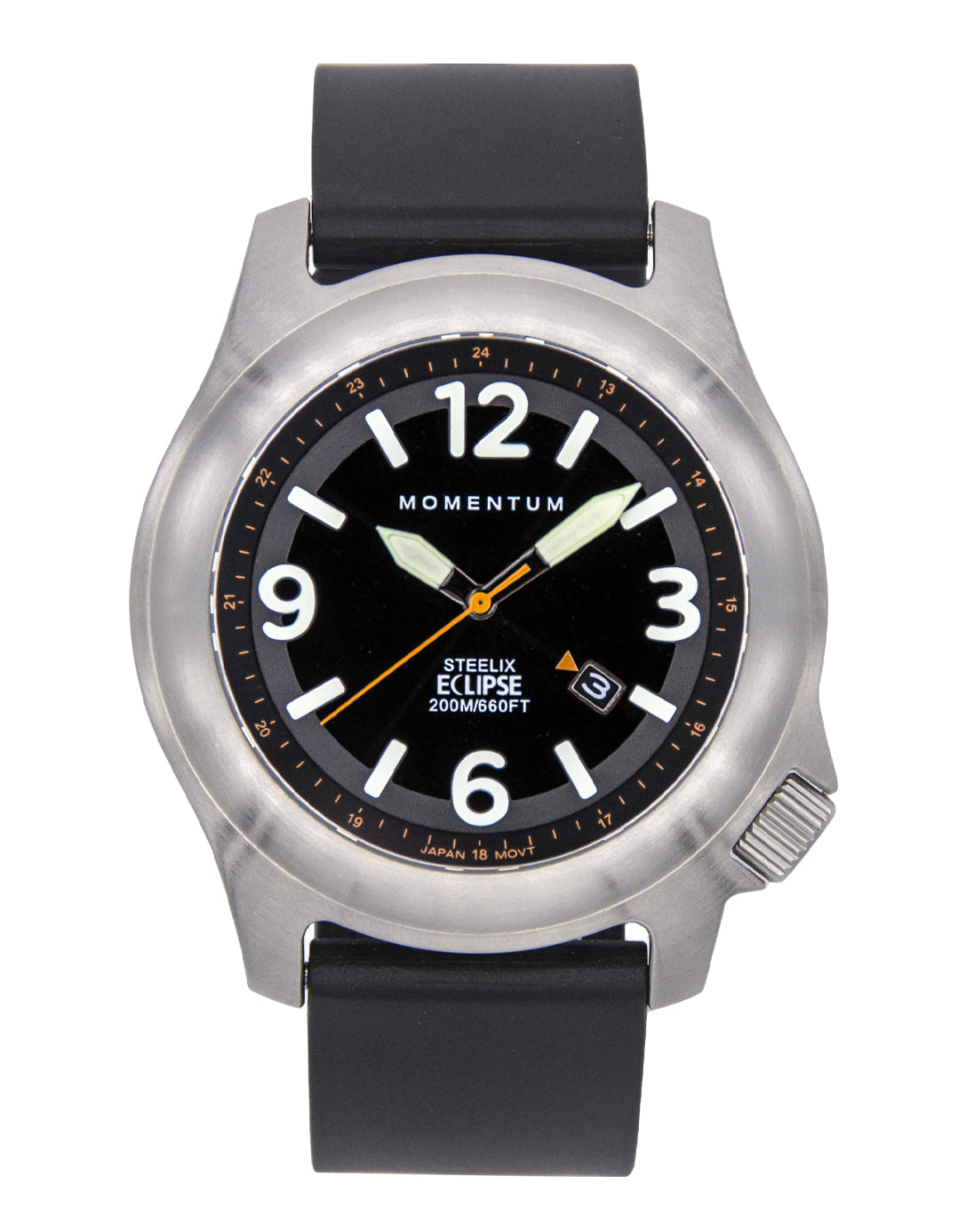 Steelix Eclipse - Solar [44mm] - Black