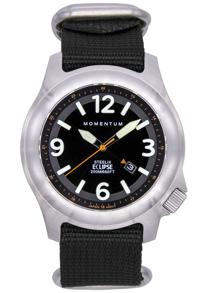 Steelix Eclipse - Solar [44mm] - Black