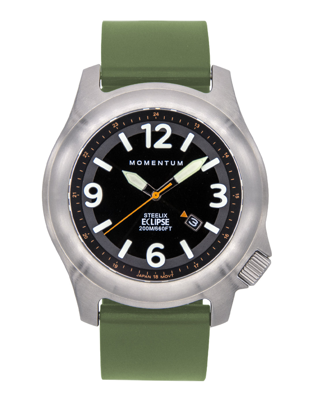 Steelix Eclipse - Solar [44mm] - Black