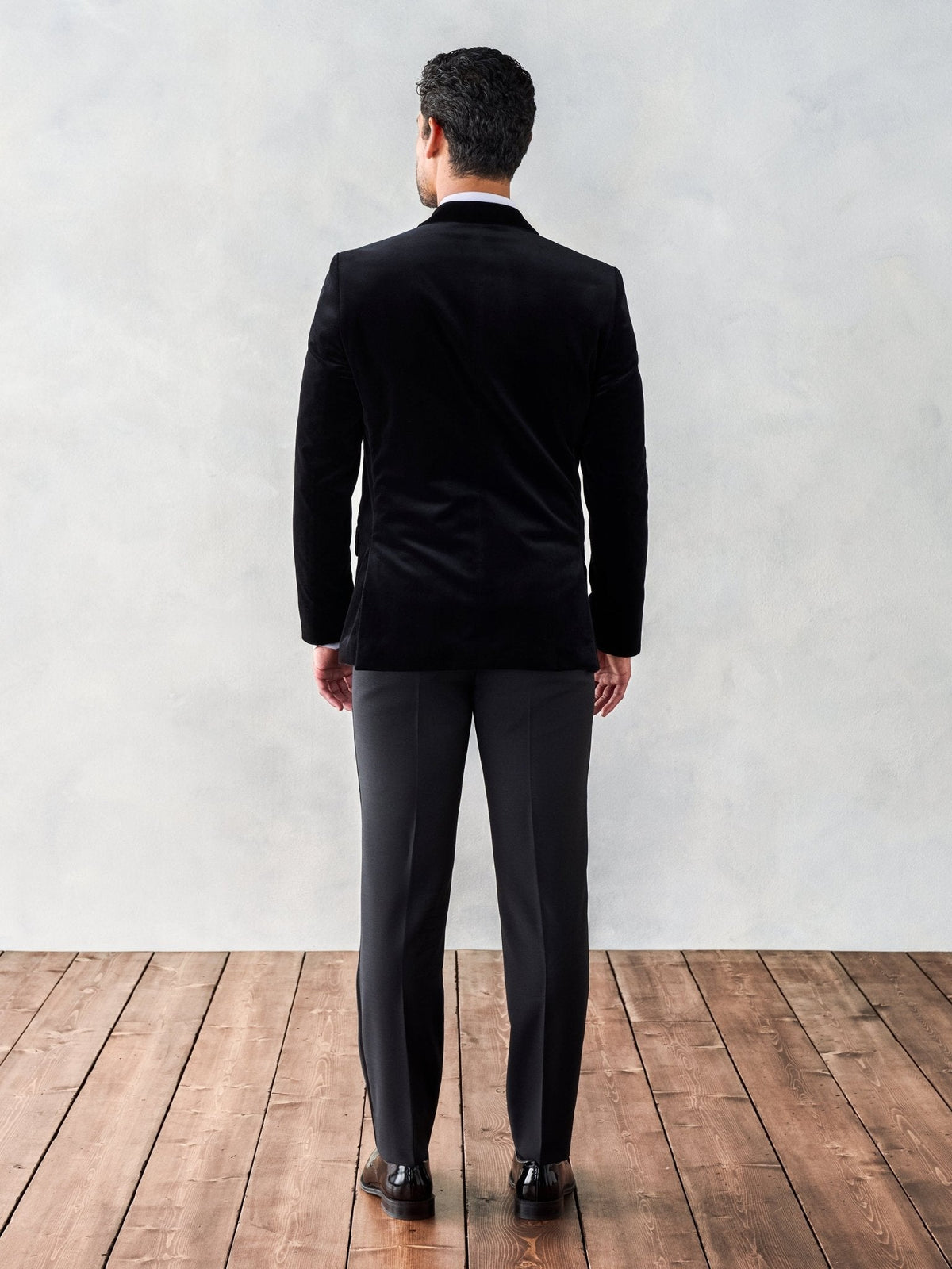 Black Velvet Jacket Tuxedo