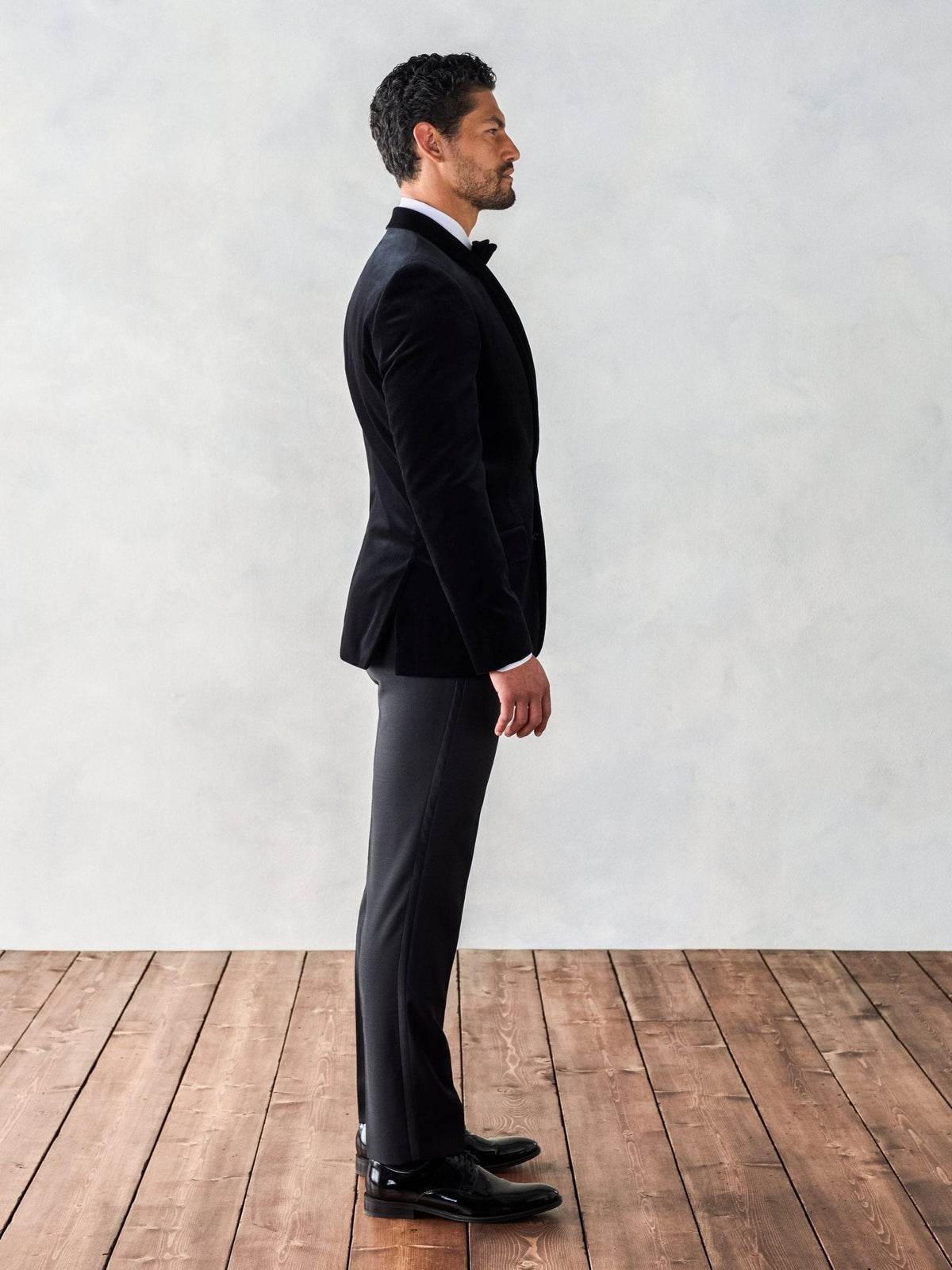 Black Velvet Jacket Tuxedo