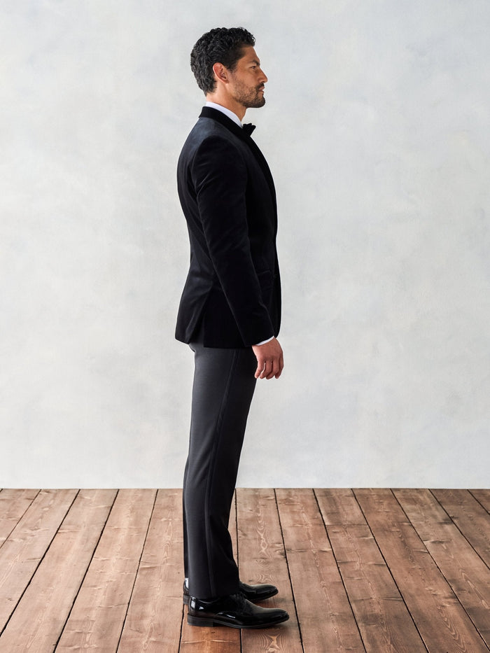 Black Velvet Jacket Tuxedo