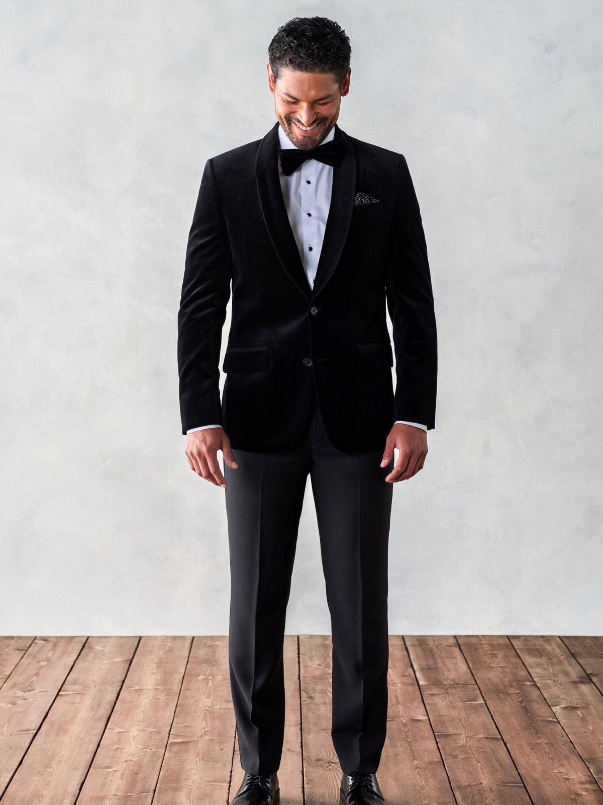 Black Velvet Jacket Tuxedo