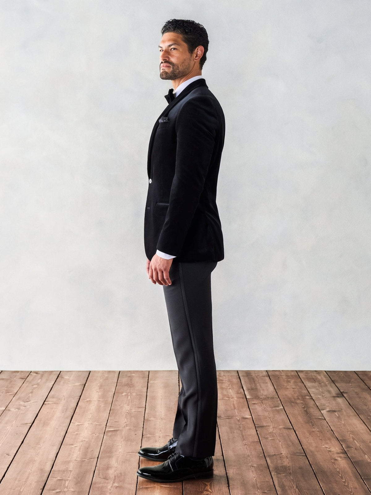 Black Velvet Jacket Tuxedo